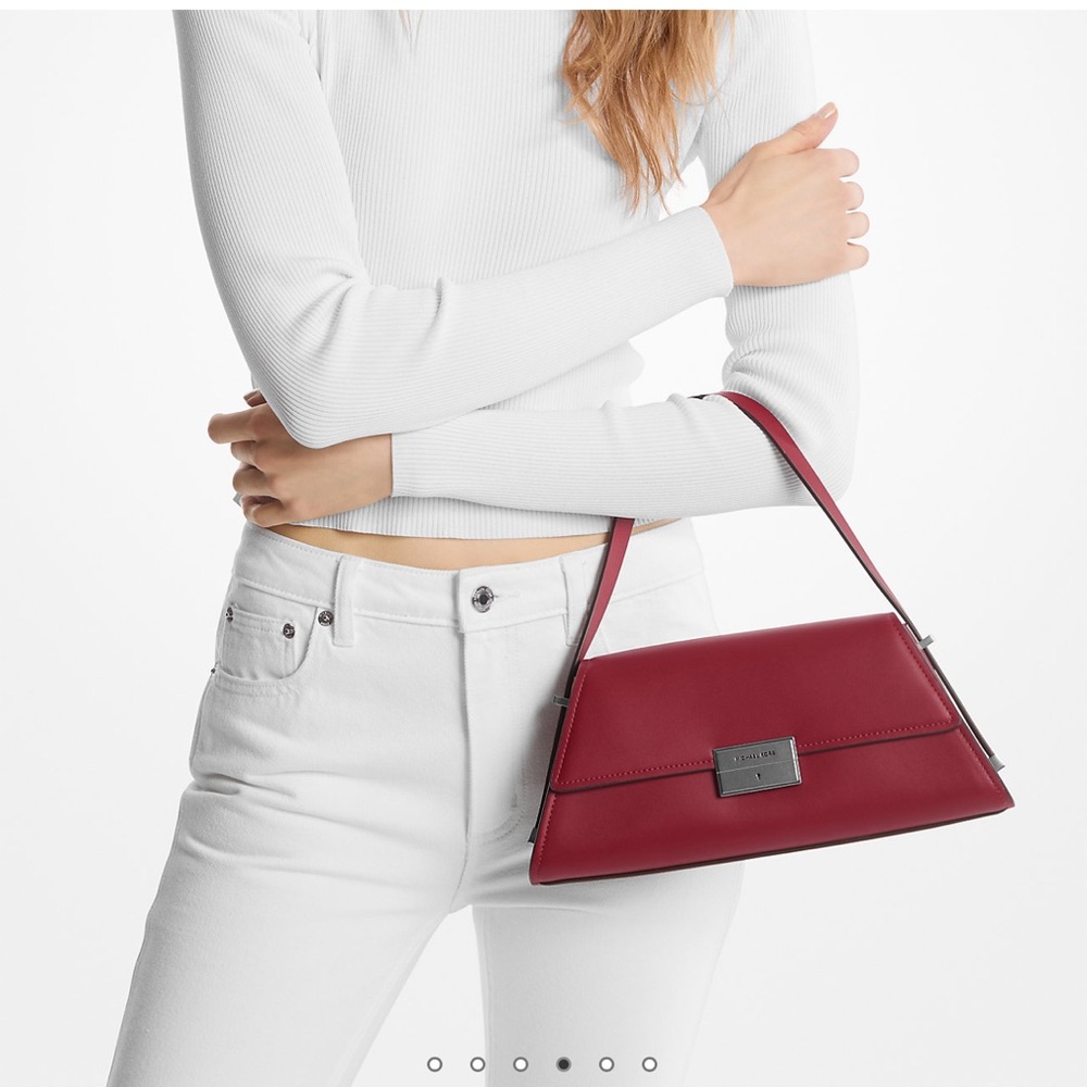 Ludlow Medium Leather Shoulder Bag